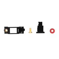 DUROCK-estabilizador de tornillo V2, montaje PCB, Stabs con cables de Placa dorada, carcasa negra, estabilizadores de cable sin pelar V2, negro y dorado