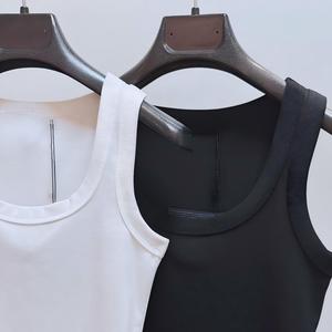 Top Canotta da Donna, Top Corto Stile Corsetto, Abiti Casual Estivi, Abbigliamento, Prodotti in Vendita 2025, Canotta Tubino Carina - Product Image 6