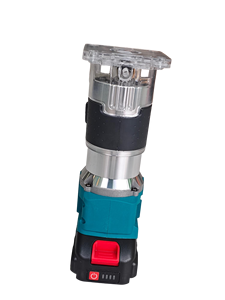 Motosierra inalámbrica de 21V con motor sin escobillas de 800W y 14000 RPM, máquina de recorte para carpintería, con batería de litio universal y base fija. - Product Image 1