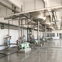 Usine de production de poudre détergente industrielle avec unités de broyage et de filtration