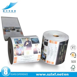 Rollo de Papel Térmico Preimpreso para Caja Registradora de 80x80 mm – Papel de Recibo Térmico Directo OEM de la Marca LXF para Cajeros Automáticos, Terminales Punto de Venta, ECR Pri - Product Image 5