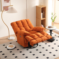 Fauteuil à bascule relaxant pour adultes, prix d'usine, canapé inclinable simple, canapé électrique en métal, fauteuil de détente, vente en gros