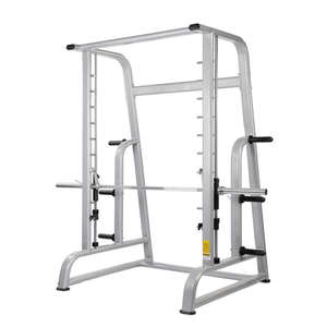 Máquina Smith Compacta para Gimnasio <span class=keywords><strong>en</strong></span> <span class=keywords><strong>Casa</strong></span> y Soporte para Sentadillas <span class=keywords><strong>en</strong></span> Uno, Jaula de Potencia de Acero, Entrenador Completo para Espacios Reducidos - Product Image 3