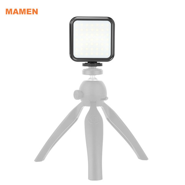 2024 Trending Products D49R Soft LED Lighting Youtube Camera Fill Lights Photographic Mini Portable Vlogging Video Light