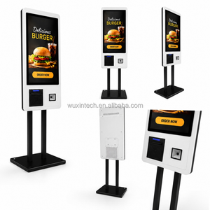 Kiosco de Autoservicio de 27'' para Pedidos, Terminal de Pago Todo en Uno para Supermercados sin Personal, con Reconocimiento Facial Táctil y Pantalla LCD - Product Image 6