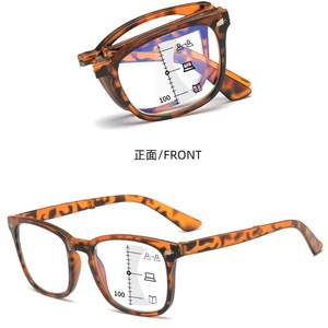 Lentes presbiópicas <span class=keywords><strong>bifocales</strong></span> con bloqueo de luz azul progresivo plegable de alta calidad, <span class=keywords><strong>gafas</strong></span> de lectura plegables multifocales con logotipo personalizado - Product Image 2