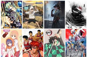 8 Pósters de Demon Slayer, <span class=keywords><strong>Kimetsu</strong></span> <span class=keywords><strong>No</strong></span> <span class=keywords><strong>Yaiba</strong></span>, para Decoración de Pared, Oficina, Habitación de Adolescentes - Product Image 3