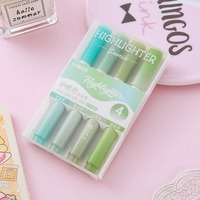 Nuevos Marcadores de Colores Degradados de Gran Capacidad, Juego de Marcadores Creativos para Estudiantes, para Dibujar Líneas y Resaltar Puntos Clave