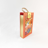 Caja de Regalo de Lujo Personalizada a Precio de Fábrica, Papel con Lámina Dorada, Recubrimiento Mate, Forro de Esponja, Empaque Premium para Velas de Boda