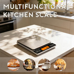 Digitale Küchenwaage, 5kg/1g Präzise Graduierung, 11lb Kapazität, für Kochen und Backen, mit Gramm- und Unzen-Anzeige - Product Image 6