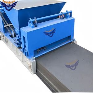 Ligne de production complète de panneaux de plancher en béton à âme creuse - Machine à dalles préfabriquées en béton de 150 mm x 600 mm pour la construction de charpentes - Product Image 3