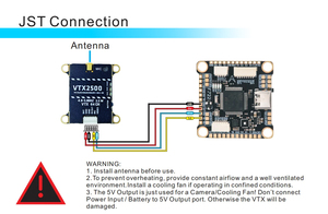 Dakefpv VTX 4.9g-5.8g 1.6W 2.5W 3W 5W 10W 64ch <span class=keywords><strong>FPV</strong></span> video máy phát cho tầm xa <span class=keywords><strong>FPV</strong></span> đua Drone khung RC phần - Product Image 6
