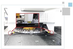 Máy đột lỗ tự động CNC tấm kim loại đạt chứng nhận <span class=keywords><strong>CE</strong></span> - Product Image 6