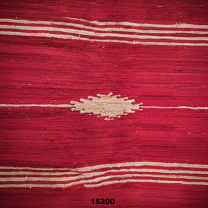 Handloom-alfombra roja de lana 100%, decoración de suelo Dari, alfombras Vintage - Product Image 1