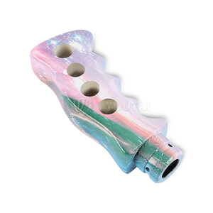 Pommeau de levier de vitesse personnalisé en résine poignée de couteau automatique universelle pour voiture pommeau de levier de vitesse manuel - Product Image 4