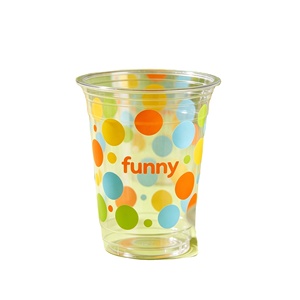 In Stock Blank PET <b>Cups</b> Custom Logo Disposable 8/10/12/14/16/32 Oz Clear Thickened <b>Cups</b> <b>Plastic</b> <b>Cups</b> for Bubble Tea Coffee - Product Image 2