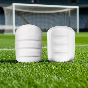 Soccer <b>Thigh</b> Pads White Protective Gear for Adults on Field - Product Image 1