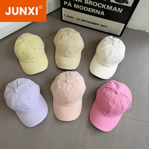 Cappellini da Baseball 100% Cotone Personalizzati, Morbidi e Lavati, Stile Vintage Invecchiato, Cappelli da Papà con Logo Personalizzato, 6 Pannelli Strutturati - Product Image 1
