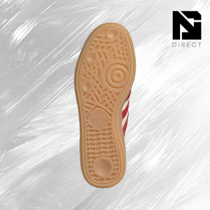 Adidas Wmns Handball Spezial 'Cream White Scarlet Sandy Pink' Chaussures rétro rayées à lacets pour femmes, baskets de skateboard à la mode - Product Image 5