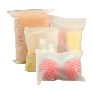 Bolsas con cierre hermético superior con cremallera al por mayor de fábrica OEM, embalaje de cosméticos Vietnam GRS40 RCS CTIC, plástico con certificación aduanera - Product Image 6