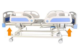 Горячая распродажа, медицинская Больничная койка с тремя крючками для пациентов, больничная клиника и Больничная койка для пациентов ICU - Product Image 2