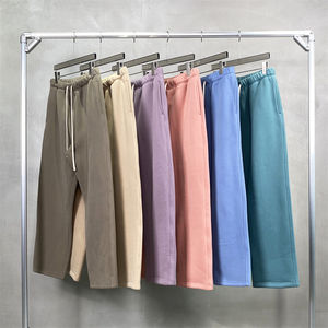 Pantalon de survêtement d'hiver de luxe 360GSM French Terry avec broderie personnalisée - Product Image 2