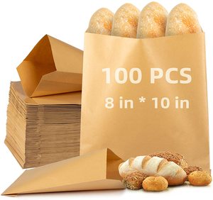 High Quality Wholesale Can Be Custom Kraft <strong>Paper</strong> <strong>Bag</strong> Food Packaging Takeaway <strong>with</strong> Your Own <strong>logo</strong> - Product Image 3
