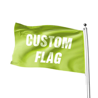 Drapeau national géant sur mesure, impression numérique écologique, polyester imperméable pour les événements sportifs et les célébrations en stade
