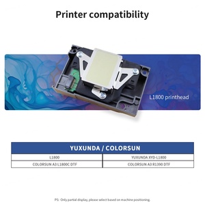 Original 100% New L1800 Printhead R1390 Baski Kafasi Cabezal De Impression L1800 Dtf <b>Printer</b> Druckkopf Eco Solvent Ink - Product Image 6