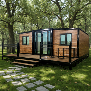Casa Contenedor Plegable y Expandible <span class=keywords><strong>de</strong></span> 20 y 40 Pies, Villa <span class=keywords><strong>de</strong></span> Lujo <span class=keywords><strong>en</strong></span> <span class=keywords><strong>Venta</strong></span>, Edificio <span class=keywords><strong>de</strong></span> <span class=keywords><strong>Oficinas</strong></span> y Hotel <span class=keywords><strong>de</strong></span> 2-5 Dormitorios, Impermeable/Aislada - Product Image 1