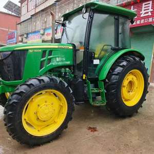 Tracteur d'occasion Johnn Deere 5E-1004 roue agricole verger tracteur compact matériel agricole machines - Product Image 2