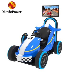Máquina <span class=keywords><strong>de</strong></span> Juego Arcade <span class=keywords><strong>de</strong></span> <span class=keywords><strong>Simulador</strong></span> <span class=keywords><strong>de</strong></span> Carreras VR <span class=keywords><strong>para</strong></span> Niños, <span class=keywords><strong>para</strong></span> Interiores, con Construcción <span class=keywords><strong>de</strong></span> Metal y Plástico, Multijugador, Operada con Monedas - Product Image 4