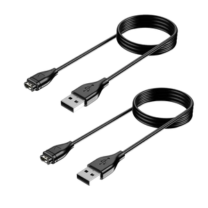 Chargeur USB pour montres Garmin Instinct/Venu 2/Vivoactive 3/Fenix 7/Fenix <span class=keywords><strong>5</strong></span>/Forerunner 55/<span class=keywords><strong>Quatix</strong></span> 6/D2 Air/Vivomove 3 1m de charge - Product Image 1
