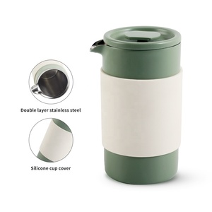 12oz Stainless Steel Camping Coffee french Press set - Product Image 4