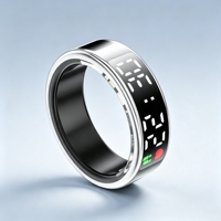 Anillo Inteligente SR08: Monitor de Ritmo Cardíaco y Sueño con Control de Fotos, Resistente al Agua, Compatible con iOS/Android, Regalo con Temática de TikTok