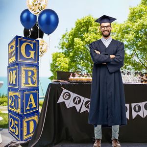 2025 Annonces de remise des diplômes du secondaire et du collège Boîtes à ballons élégantes Prix d'usine Décorations et fournitures de fête - Product Image 5
