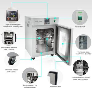 Incubadora de Laboratorio con Pantalla LCD y Función de Temporizador para Germinación de Células Microbianas, Plantas y Semillas - Product Image 2
