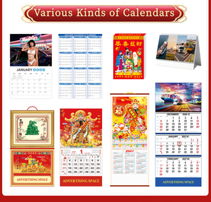 Calendario Murale Premium del Museo del Palazzo con i 24 Intervalli Storici, <span class=keywords><strong>Cultura</strong></span> Tradizionale <span class=keywords><strong>Cinese</strong></span> della Salute, per Regali Aziendali e Festivi - Product Image 4