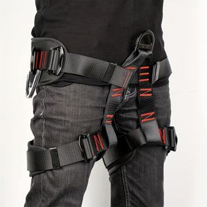 Harnais de sécurité professionnel demi-corps, ceinture épaisse, équipement de sécurité pour l'escalade et la toiture, protection de la taille - Product Image 3