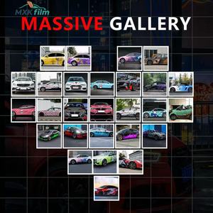 Red Car Vinyl Wrap Trends 2025 Película de cambio de color automático brillante: superficie autocurativa Fácil Instalación en sedanes/SUV - Product Image 5