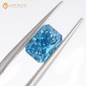 Diamante de Corte Radiante de 1.19ct, Color Azul Intenso, VS1, Cultivado en Laboratorio, con Certificado IGI, Procedente de Guangxi, para Joyería - Product Image 3