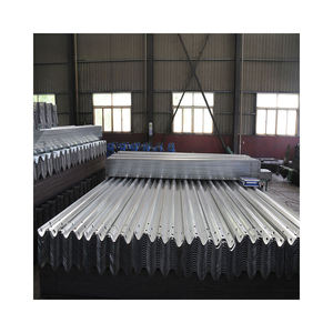 Barrière de sécurité W Beam galvanisée à chaud, barrière de sécurité pour autoroute, barrière de sécurité routière - Product Image 1