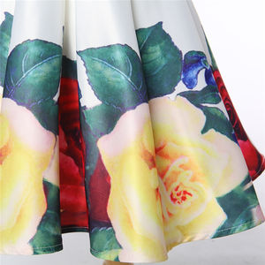 Vêtements pour enfants en gros de Turquie, robe de princesse blanche à fleurs pour enfant - Product Image 4