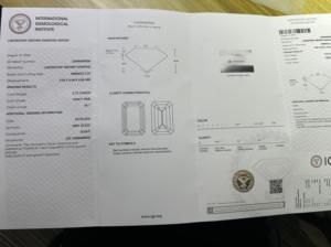 הסיטונאי 1-10ct igi עבור ג 'י מוסמך vs בהירות מעבדה יצרה אזמרגד חתוך צורב ורוד תכשיטים רופפים מוסמך - Product Image 2