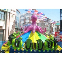 La Chine Rotary Amusement Park Ride Fournisseur Attraction Manege Carrousel Platine Danse Octopus Rides