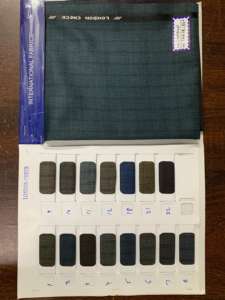 ผ้าโพลีวิสคอสขนาด58นิ้วลายลอนดอนลายตาข่ายสำหรับผู้ชายและผู้หญิง - Product Image 4