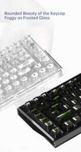 Fl esports Q75pro <span class=keywords><strong>tastiera</strong></span> meccanica 3 modalità 2.4G <span class=keywords><strong>Bluetooth</strong></span> senza fili <span class=keywords><strong>tastiera</strong></span> 82 tasti <span class=keywords><strong>tastiera</strong></span> giochi per <span class=keywords><strong>tastiera</strong></span> - Product Image 3