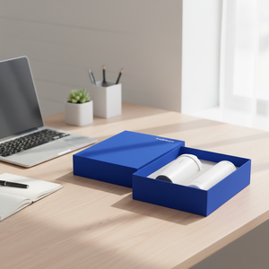 Set <span class=keywords><strong>de</strong></span> <span class=keywords><strong>Regalo</strong></span> Empresarial: Taza <span class=keywords><strong>de</strong></span> Café con Tapa Hermética y Aislamiento Térmico, Souvenir <span class=keywords><strong>de</strong></span> Lujo <span class=keywords><strong>de</strong></span> Alta Gama, Personalización con Logotipo Empresarial - Product Image 3