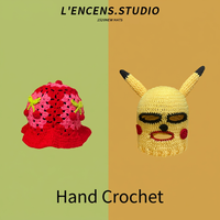 Bonnet en tricot Shrek Monstre Vert, drôle et mignon, couvre-tête d'hiver
