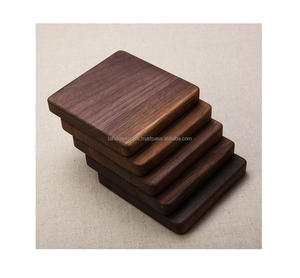 Sous-verres en bois faits à la main pour café et thé, très demandés, pour boissons, tapis et coussinets, vaisselle de table pour hôtel et restaurant - Product Image 6